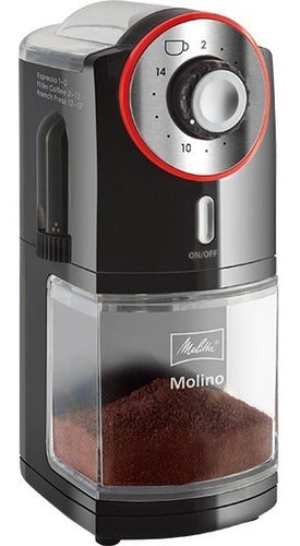 Molinillo De Café Eléctrico Melitta 2 Años De Garantía 1