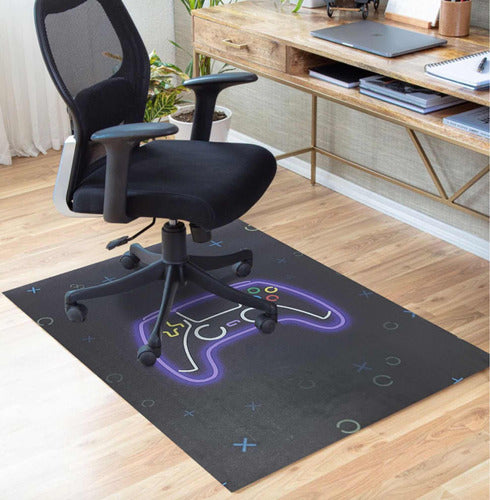 Kreatex Gamer Vinyl Carpet Protector for Desk 0