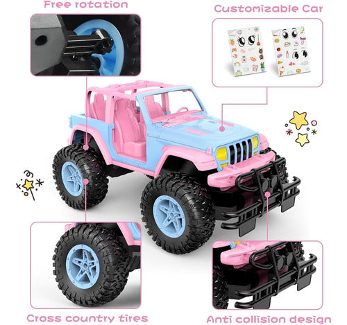 NQD Remote Control Car For Kids 1:16 Scale 80 Min Play 3