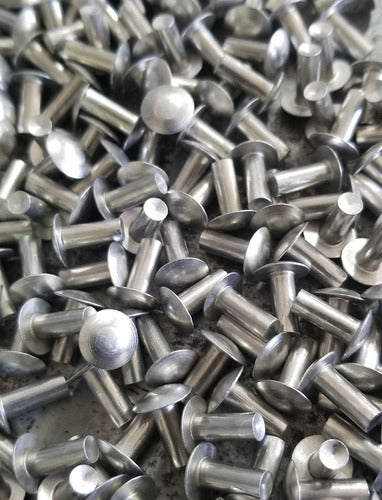 Solid Aluminum Rivet 5 x 10 mm Dome Head Pack of 100 Units 3