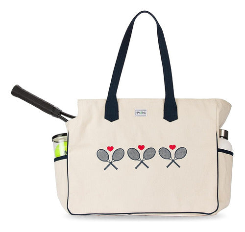 Ame & Lulu Love All Court Bag (Crossed Racquets) 0