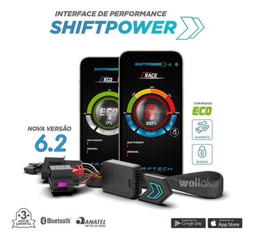 Shiftpower City 2015 A 2020 Modo Eco Chip Pedal Acelerador 0