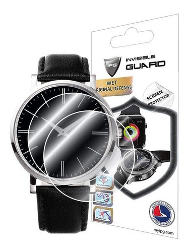 IPG Universal Round Watch Screen Protector (2 Units) - 30mm Diameter 0