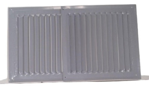 METALGAS Pack 2 Gas Ventilation Grille 20x20 Approved Regulation 2