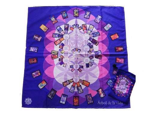 Astrology Cloth + Tarot Deck + Hindu World Tarot Bag 4