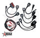 Kit 8 Cables Autos Adaptadores Obd2 Autocom Delphi 3