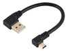 Herfair Cable Usb A Mini Usb, Cable Usb Macho De 6 Pulgadas 2