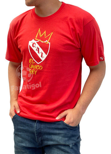 Independiente Oficial Remera Nuevo Modelo El Único Rey 0