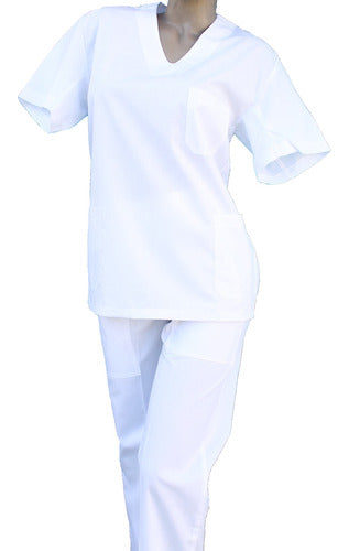 Medical Uniform Set by Arciel Inta in White Unisex - Ideal Gift! 3