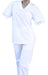 Medical Uniform Set by Arciel Inta in White Unisex - Ideal Gift! 3