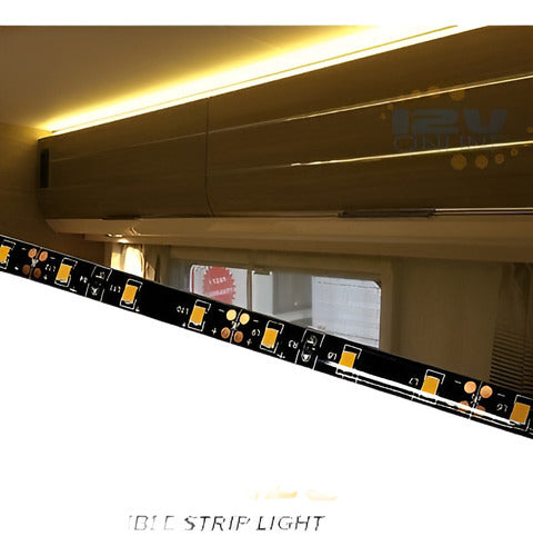 ¿2x12v 14? Toldo De Led Tira Luz Barco Camper Rv Porche Jard 1