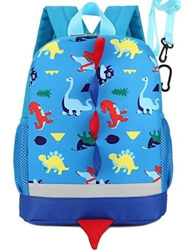 Lakeausy Toddler Kid Child Backpack With Safety Harness Leash Animal Dragon Daycare Bag 0