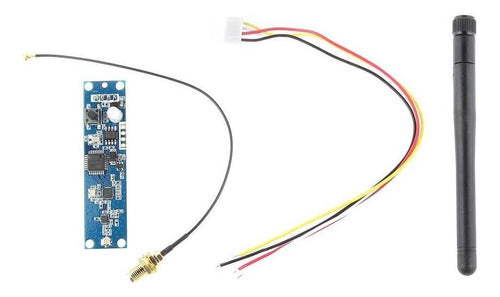 . Receptor Transmissor De Luz Led Dmx512 Sem Fio Pcb 0