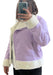Women's Suede Jacket with Fur Lining in Various Colors 4