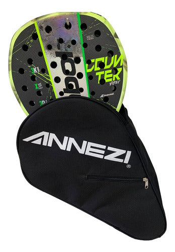 Annezi Padel Racket Cover with Pocket 100% Padded 1