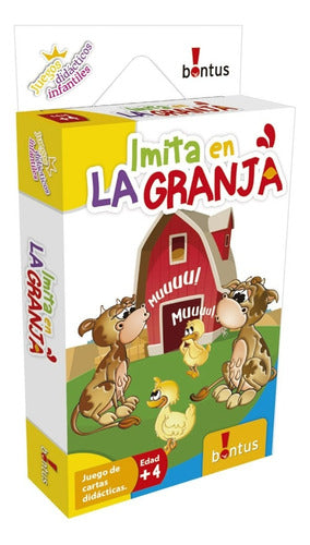 Bontus Imitate The Farm Educational Card Game 0