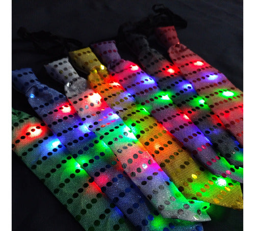 LED Tie and Bow Tie Combo for Groomsmen and Best Men 4