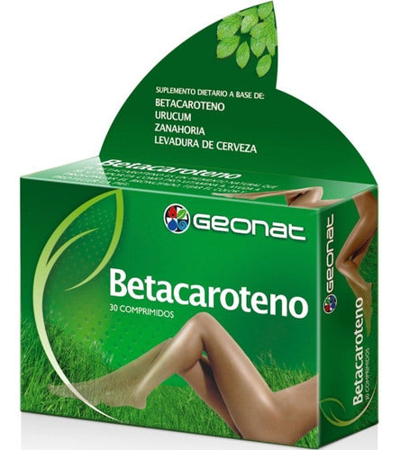 Geonat Beta-Carotene Natural Tanning Supplement 30 Tablets 0