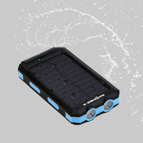 Dragon X 300000mAh Waterproof Portable Solar Dual USB Charger 5