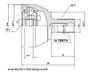 Garma Homocinetica Focus 2 36/25 Estrias 1