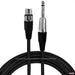 GP XLR Microphone Cable 6 Meters Reinforced Metal Plug 3