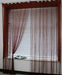 Set of 2 Fringed Curtain Panels Glass Thread Room Divider Decorations 2x2m 30