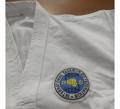 Randori Dobok Traje Taekwondo ITF 8oz 4