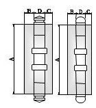 Canton Bisagra Soldar Acero Inoxidable 304 Reforzada 100 Mm 1