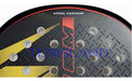 Steel Custom Air Boom Padel Racket - N D G 3