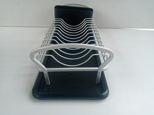 Cool Bazar Plate Drying Rack Aluminum Lisboa 42x17x12cm 7