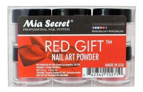 Colección Red Gift 6 Unidades - Mia Secret 0