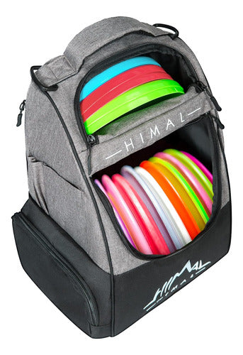 Bolso De Disc Golf Con Capacidad Para 18+, Color Gris 1