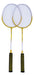 Conjunto De Raquetes De Badminton Amarelo Professional Alloy 2