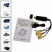 USB 2.0 4CH DVR CCTV Digital Security Camera Adapter 0