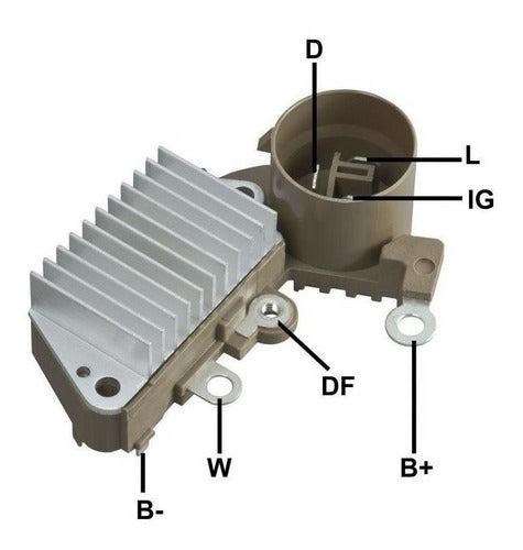 Regulador Voltaje Isuzu Nipondenso-* 1