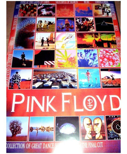 Pink Floyd Music Poster Roger Waters Colorful 150gr Paper Deco 5