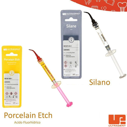 Silano Porcelein Etch Ultradent Grabado Restaurar Porcelana 1