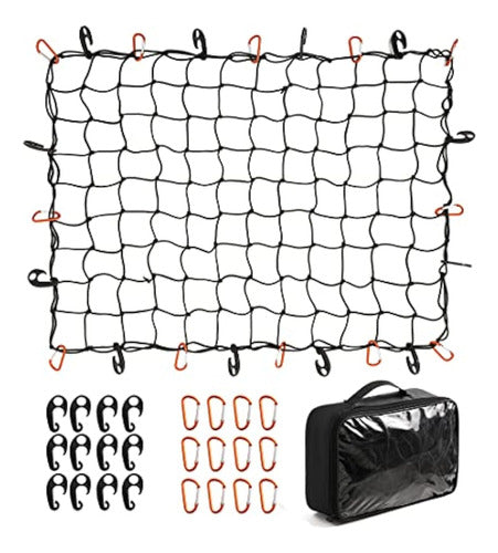 Czc Auto - Red De Carga Elástica Para Camioneta, 0