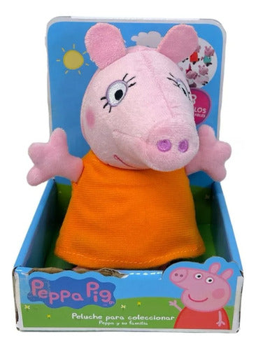 Collectible 15cm Plush Peppa Pig and Her Family 8609 5