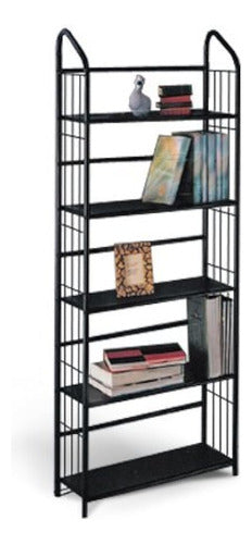 Ore Internacional R597 5 Tier Metal Book Rack 0