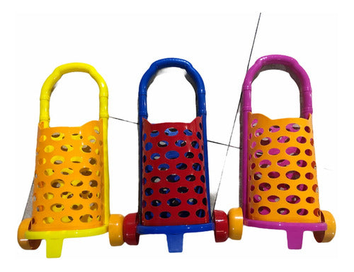 Miniplay Shopping Cart Toy PVC Reinforced Supermarket 60cm 0