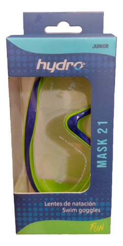 Hydro Mask 21 Children's Swimming Goggles with Ear Plugs UV Protection Anti-fog 13