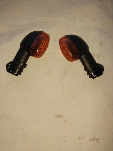 Faros De Giros Delanteros Yamaha  Xtz 125  2009/12 Brasil 3