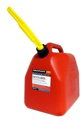 Bidon Para Combustible Aquafloat Con Pico Surtidor 20 Lt 0