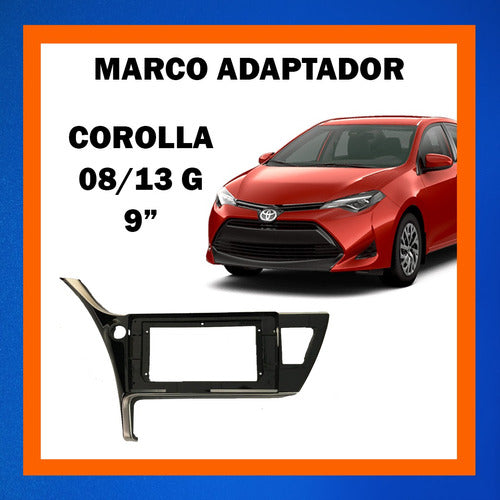 WIS-HUAN Marco Adaptador Para Toyota Corolla 17/19 10 Pulgadas 1