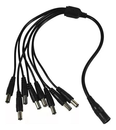 Splitter De Poder Para Cámaras Cctv De 1 Hembra A 8 Macho 5