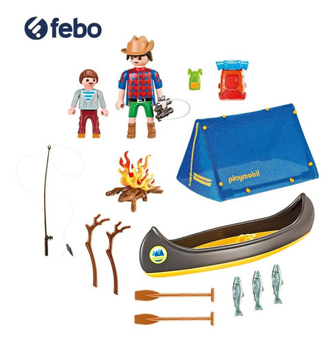 Playmobil Family Fun Camping Maletin 9323 Febo 1