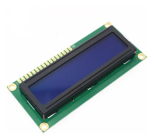 Display Lcd 16x2 1602 Azul Hd44780 Bl Arduino Pic Arm 0