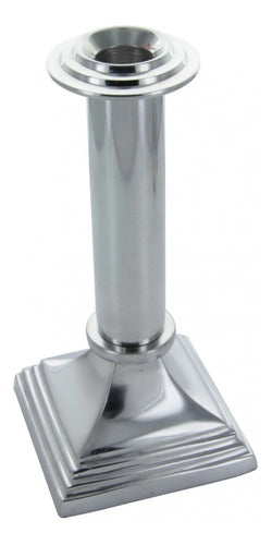 Telecompras Cs Candelabro Columna Aluminio 28 Cm 0