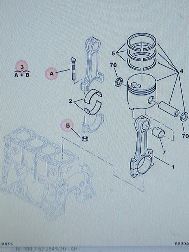 Original Connecting Rod Bolt for Peugeot Citroën 1.9 2.0 HDI 6